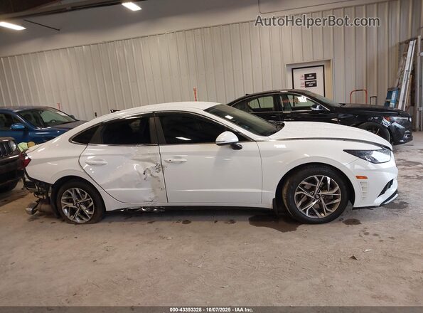 5NPEL4JA4MH100381 2021 HYUNDAI SONATA White Вид задньої частини салону