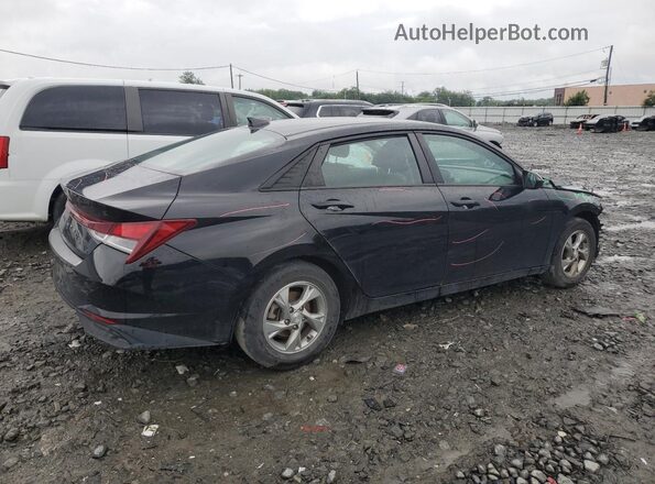 5NPLL4AG2MH026857 2021 HYUNDAI ELANTRA Black Trasero derecho