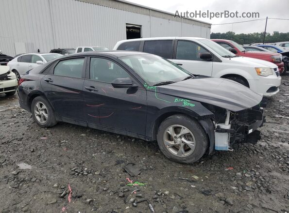5NPLL4AG2MH026857 2021 HYUNDAI ELANTRA Black Delantero derecho
