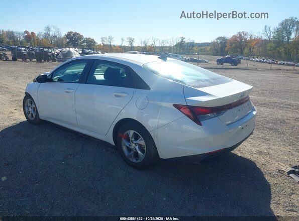 5NPLL4AG5NH053455 2022 HYUNDAI ELANTRA White Հետևի ձախ
