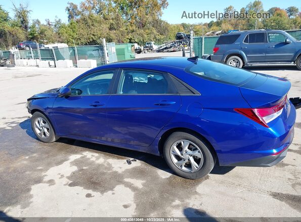5NPLL4AG7NH078776 2022 HYUNDAI ELANTRA Blue 