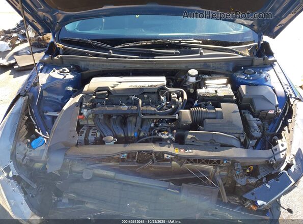 5NPLL4AG7NH078776 2022 HYUNDAI ELANTRA Blue Widok z tyłu