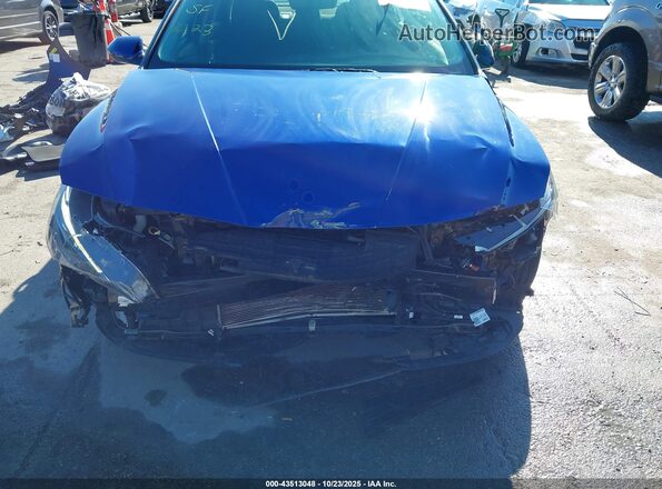 5NPLL4AG7NH078776 2022 HYUNDAI ELANTRA Blue Widok z przodu