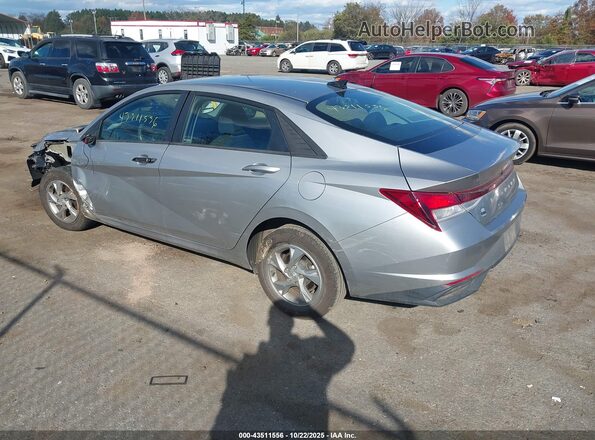 5NPLL4AGXNH075242 2022 HYUNDAI ELANTRA Silver Tył lewy