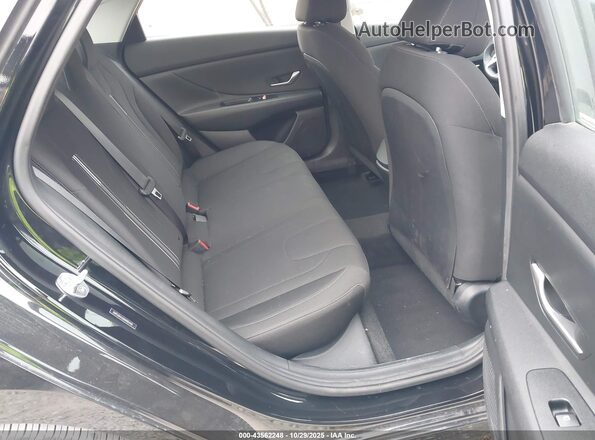 5NPLM4AG0NH054901 2022 HYUNDAI ELANTRA Black Вид наклейки з VIN-кодом