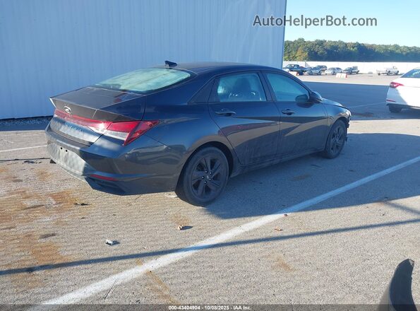 5NPLM4AG4MH040692 2021 HYUNDAI ELANTRA Gray Trasero derecho