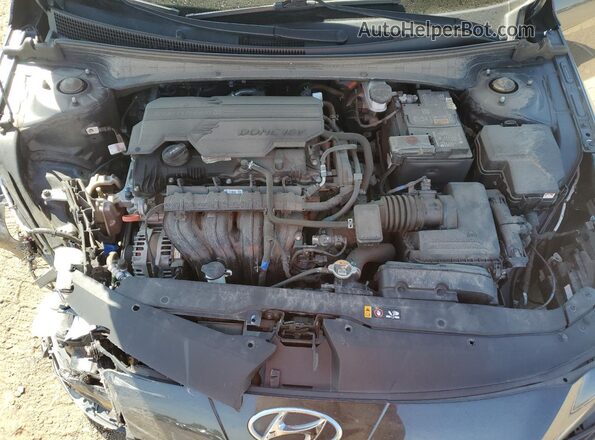 5NPLM4AG4NH077436 2022 HYUNDAI ELANTRA Black Սալոնի հետևի տեսք