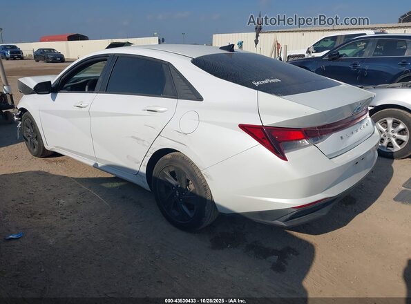 5NPLM4AG7MH012188 2021 HYUNDAI ELANTRA White Հետևի ձախ