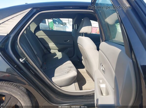5NPLM4AG7MH034756 2021 HYUNDAI ELANTRA Black VIN კოდის სტიკერის ხედი