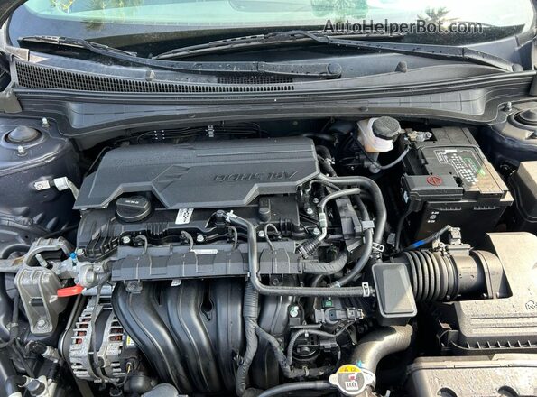 5NPLM4AG8MH013446 2021 HYUNDAI ELANTRA Gray წინა პანელის ხედი