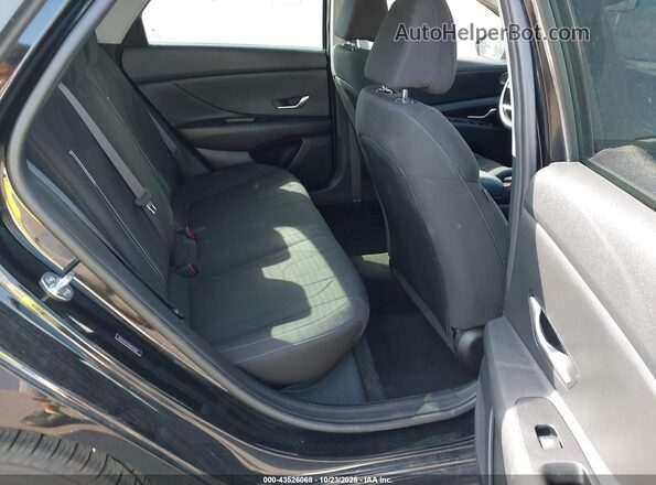 5NPLM4AG8MH018582 2021 HYUNDAI ELANTRA Black Вид наклейки з VIN-кодом