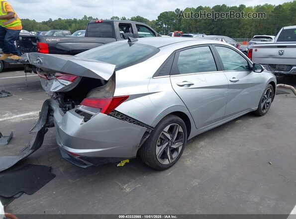 5NPLN4AG3NH058485 2022 HYUNDAI ELANTRA Silver უკანა მარჯვენა