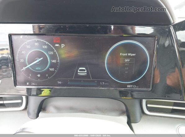 5NPLN4AG3NH058485 2022 HYUNDAI ELANTRA Silver უკანა სავარძლების ხედი