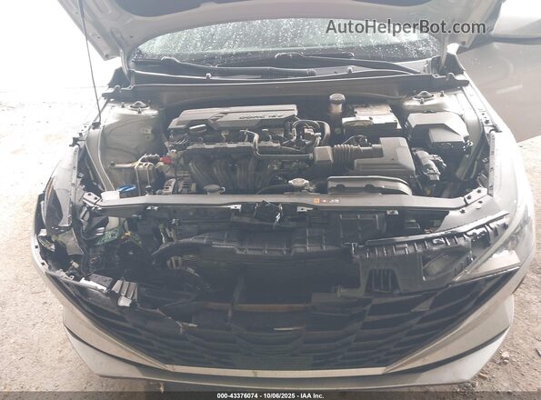 5NPLS4AG0MH008473 2021 HYUNDAI ELANTRA Gray Widok z tyłu