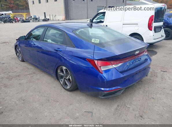 5NPLS4AG2PH090954 2023 HYUNDAI ELANTRA Blue Задня ліва чверть