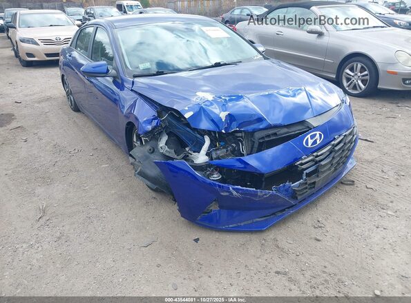 5NPLS4AG2PH090954 2023 HYUNDAI ELANTRA Blue Вид спереду