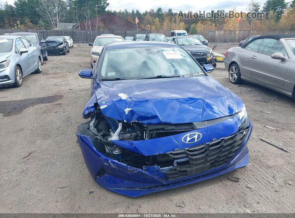 5NPLS4AG2PH090954 2023 HYUNDAI ELANTRA Blue Вид щитка приладів