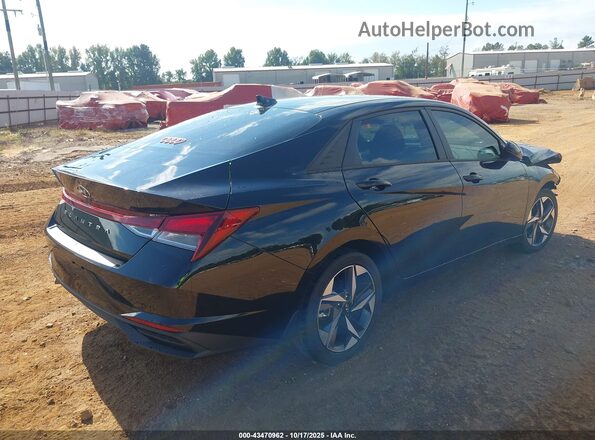 5NPLS4AG2PH103167 2023 HYUNDAI ELANTRA Black Задня права чверть