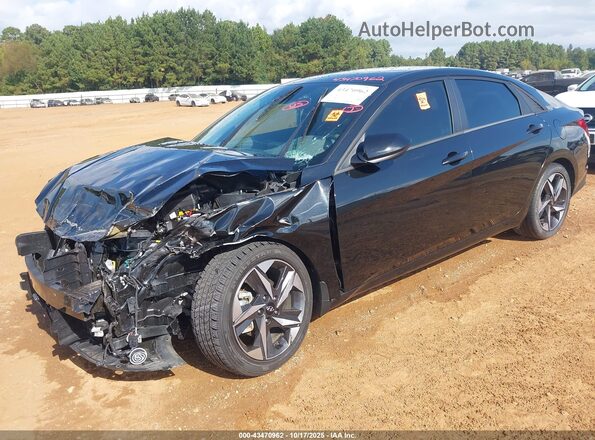 5NPLS4AG2PH103167 2023 HYUNDAI ELANTRA Black Передня ліва чверть