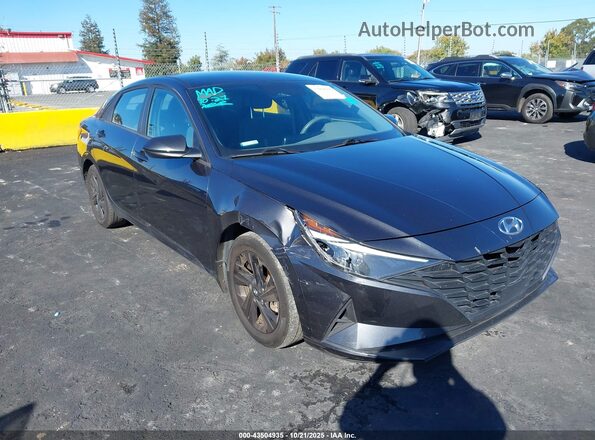 5NPLS4AG6NH056187 2022 HYUNDAI ELANTRA Gray Widok z przodu