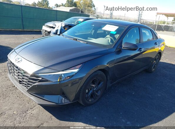 5NPLS4AG6NH056187 2022 HYUNDAI ELANTRA Gray Przód lewy