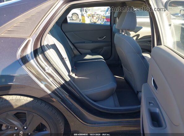 5NPLS4AG6NH056187 2022 HYUNDAI ELANTRA Gray Widok naklejki z numerem VIN