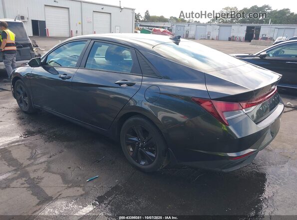 5NPLS4AG7NH076335 2022 HYUNDAI ELANTRA Black Rear left
