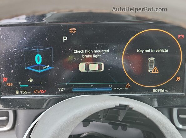 5NPLS4AG8NH060208 2022 HYUNDAI ELANTRA Blue Widok zestawu wskaźników