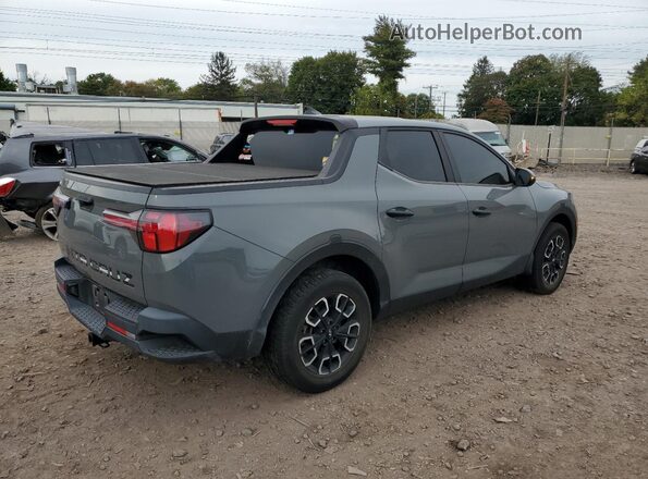 5NTJB4AE2NH013716 2022 HYUNDAI SANTA Gray Задня права чверть