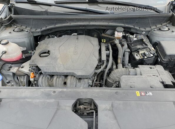 5NTJB4AE2NH013716 2022 HYUNDAI SANTA Gray Вид підкапотного простору