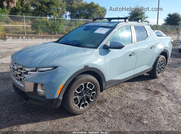 5NTJC4AE0NH036604 2022 HYUNDAI SANTA CRUZ Синий Передняя левая четверть