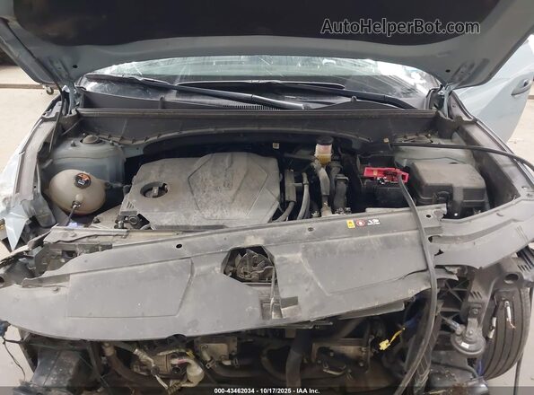 5NTJCDAE1NH016250 2022 HYUNDAI SANTA CRUZ Light Blue უკანა ხედი