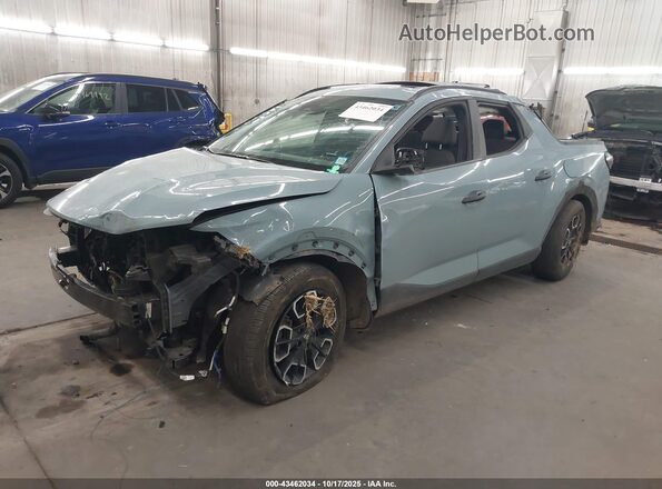 5NTJCDAE1NH016250 2022 HYUNDAI SANTA CRUZ Light Blue წინა მარცხენა ხედი სამი მეოთხედიდან
