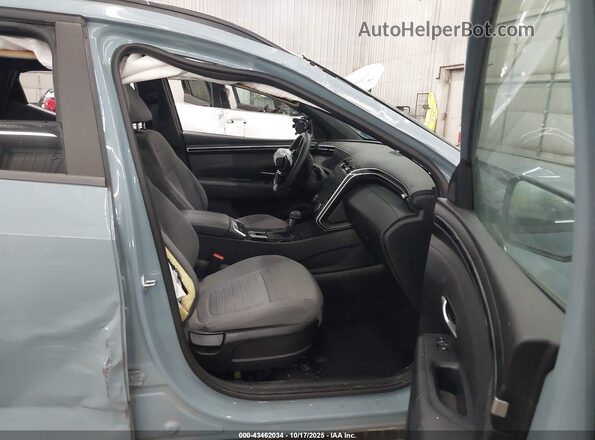 5NTJCDAE1NH016250 2022 HYUNDAI SANTA CRUZ Light Blue წინა სალონის ხედი
