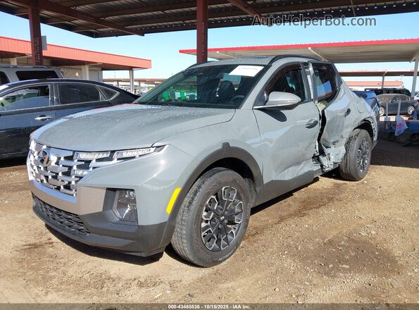 5NTJCDAE3RH091859 2024 HYUNDAI SANTA CRUZ Gray Передня ліва чверть