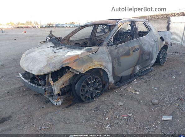 5NTJCDAE6NH033464 2022 HYUNDAI SANTA CRUZ Черный Передняя левая четверть
