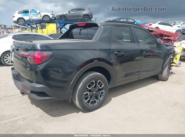 5NTJCDAEXNH038148 2022 HYUNDAI SANTA CRUZ Black უკანა მარჯვენა