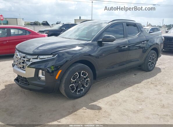 5NTJCDAEXNH038148 2022 HYUNDAI SANTA CRUZ Black წინა მარცხენა ხედი სამი მეოთხედიდან