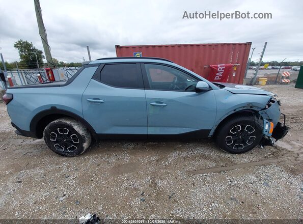5NTJDDAF0NH027634 2022 HYUNDAI SANTA CRUZ Синий Вид задней части салона