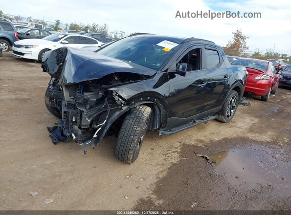 5NTJEDAF3NH025843 2022 HYUNDAI SANTA CRUZ Black Առջևի ձախ երեք քառորդ տեսարան