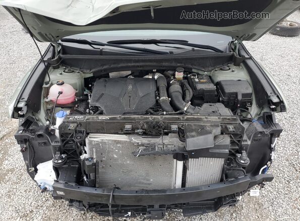 5NTJEDDF2RH107516 2024 HYUNDAI SANTA Gray Շարժիչի բաժամունքի տեսք