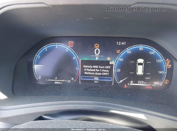 5TDAAAA55SS027549 2025 TOYOTA LIMITED Red Հետևի նստատեղերի տեսք