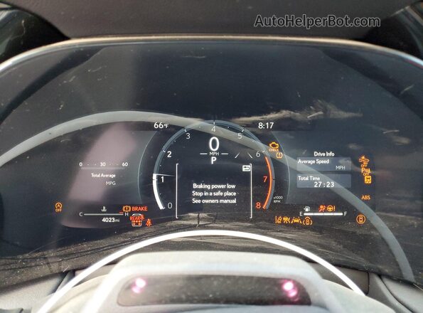 5TDAAAA6XSS014112 2025 LEXUS TX White Սարքավորումների վահանակի տեսք