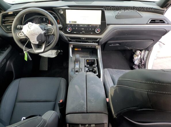 5TDAAAA6XSS014112 2025 LEXUS TX White Առջևի վահանակի տեսք