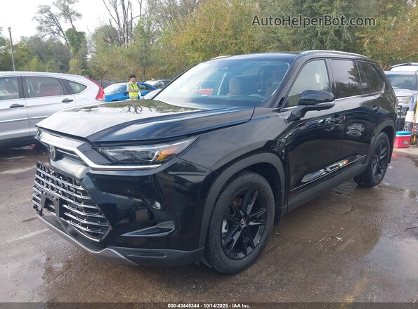 5TDAAAB51SS096804 2025 TOYOTA GRAND HIGHLANDER Black Передня ліва чверть
