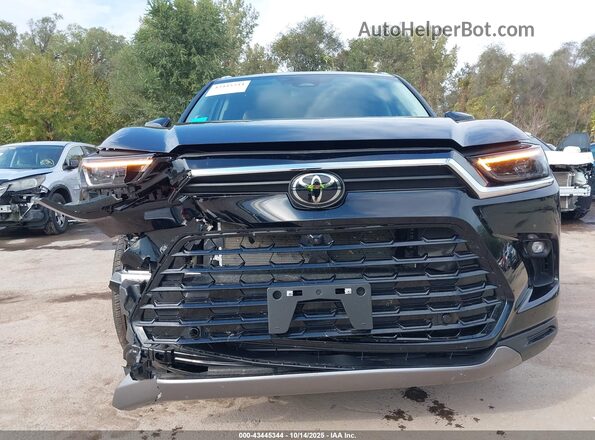 5TDAAAB51SS096804 2025 TOYOTA GRAND HIGHLANDER Black Вид спереду