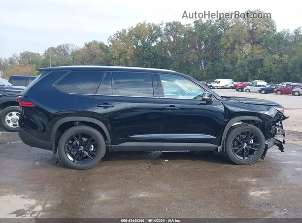 5TDAAAB51SS096804 2025 TOYOTA GRAND HIGHLANDER Black Вид задньої частини салону