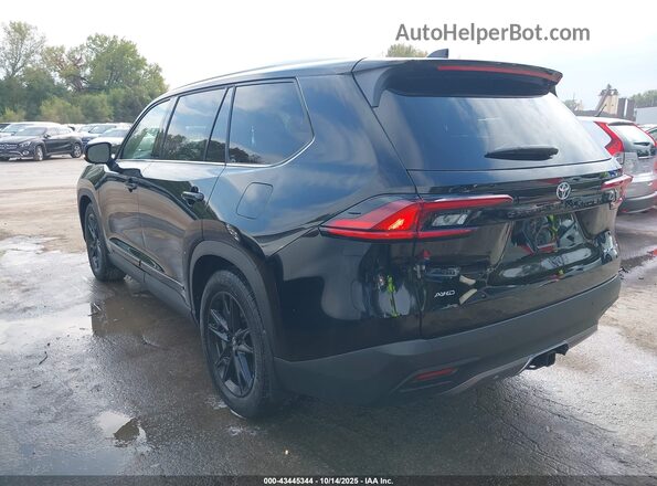 5TDAAAB51SS096804 2025 TOYOTA GRAND HIGHLANDER Black Задня ліва чверть