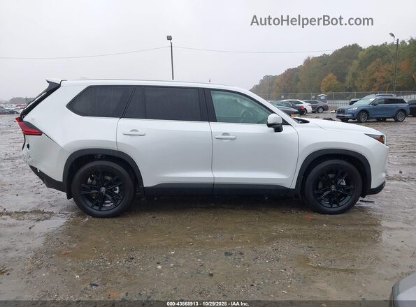 5TDAAAB53SS082628 2025 TOYOTA GRAND HIGHLANDER White Вид задньої частини салону