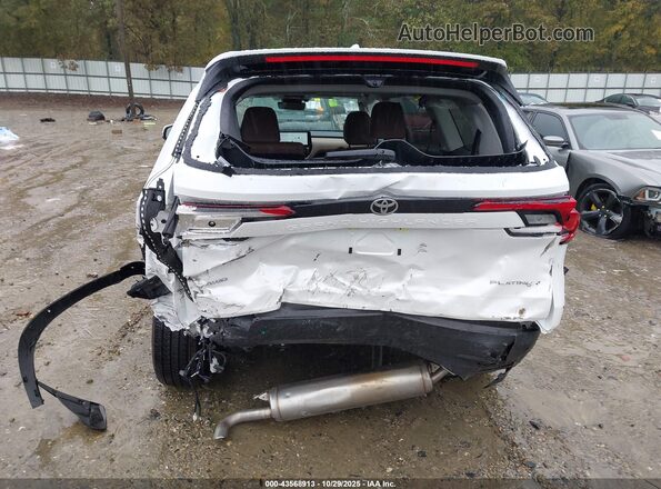 5TDAAAB53SS082628 2025 TOYOTA GRAND HIGHLANDER White Вид спереду